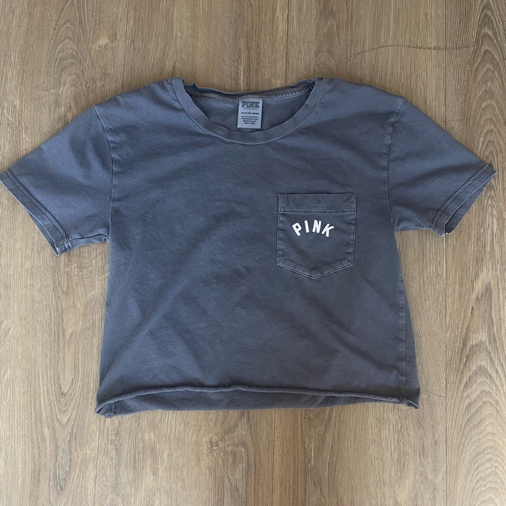 cropped PINK tee